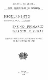 Regulamento do ensino primÃ¡rio, infantil e geral aprovado por ...