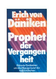 Prophet der Vergangenheit - Vieles und noch etwas mehr !“ Die ...