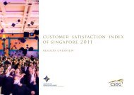 customer satisfaction index of singapore 2011