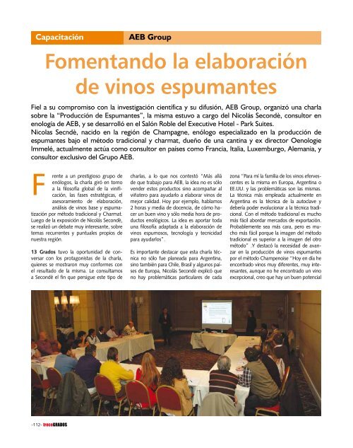 Referentes - revista 13 grados