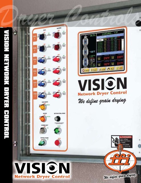 Vision dryer control 