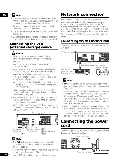 Operating Instructions - Pioneer