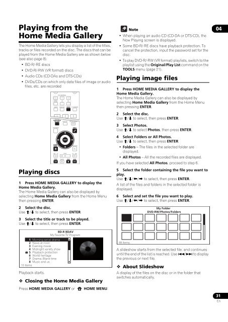 Operating Instructions - Pioneer