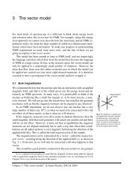 Chapter 3: The vector model - The James Keeler Group