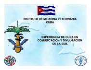 Experiencia de Cuba en comunicaciÃ³n y divulgaciÃ³n de la EEB