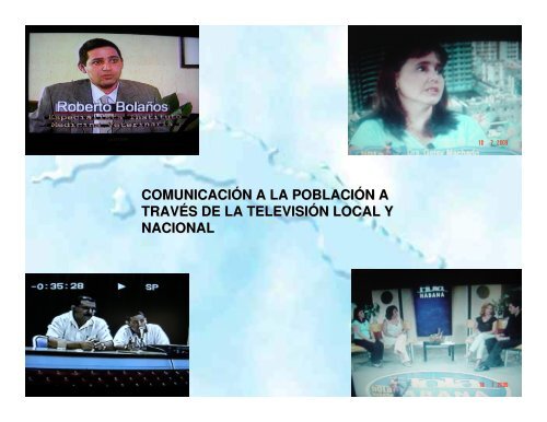 Experiencia de Cuba en comunicaciÃ³n y divulgaciÃ³n de la EEB