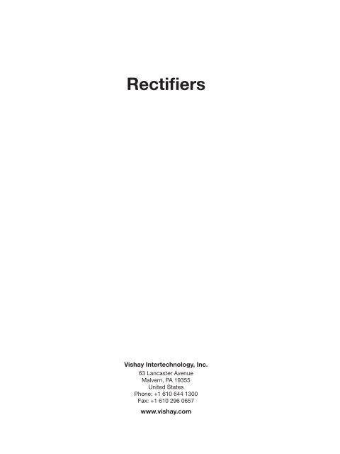 reCTifierS