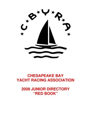red book - Chesapeake Bay Yacht Racing Association
