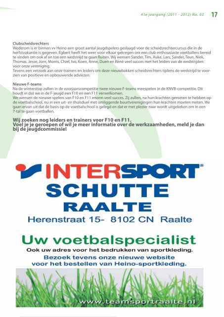 12 Heino Sport December 2011