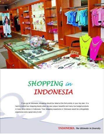 Download the full color 24 pages brochure ... - Visit Indonesia