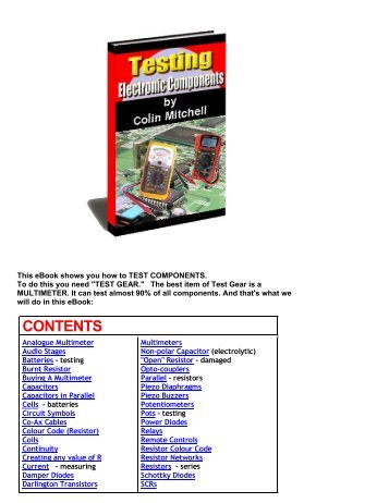 Testing Components.pdf - Talking Electronics