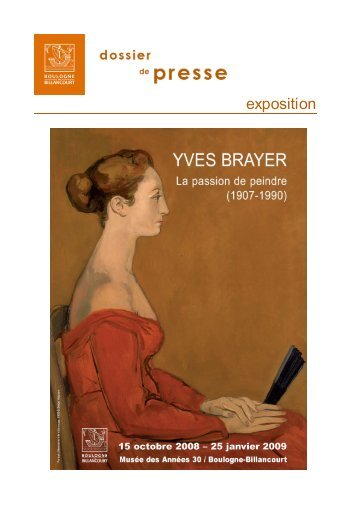 DP Expo Yves Brayer - Boulogne - Billancourt