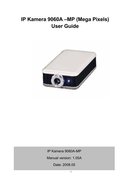Aviosys IP Kamera 9060A-MP user manual