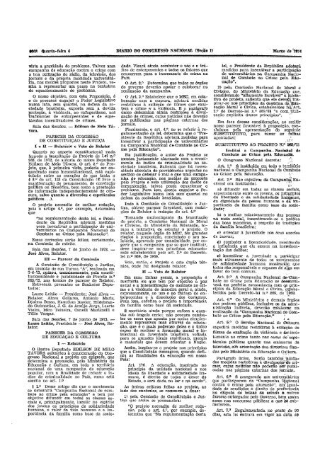 DIARIO DO CONGRESSO NACIONAL - CÃ¢mara dos Deputados