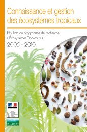 Connaissance et gestion des Ã©cosystÃ¨mes tropicaux - GIP-Ecofor