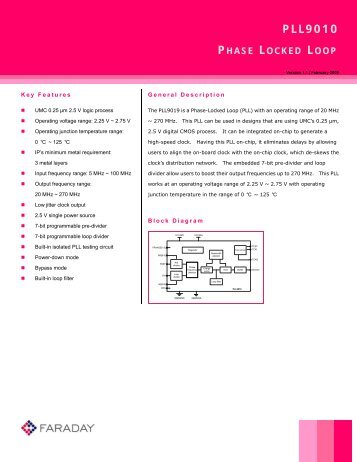 phase locked oscillator pdf free