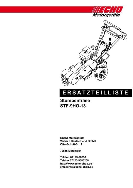 STF-9HO-13 - Gartentechnik-Bremen