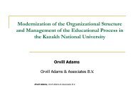 Modernization of the Organizational Structure and Management of ...