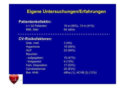 Stellenwert des Cardio-CT in der ambulanten ... - Ww-kardio-do.de