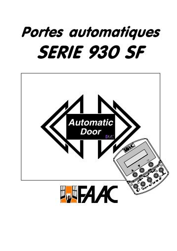 SERIE 930 SF - Faac
