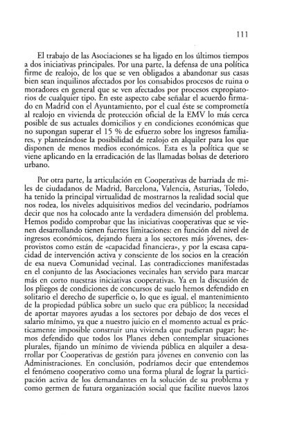 ¿De la reivindicación a la cogestion?