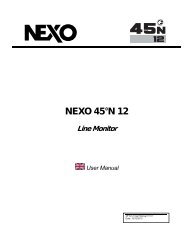 NEXO 45°N 12