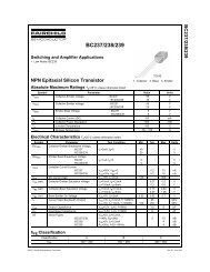 BC237/238/239 NPN Epitaxial Silicon Transistor - ITS 