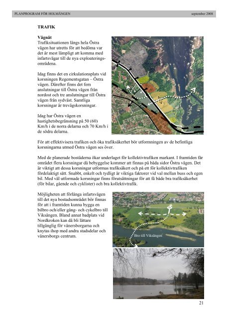 Program fÃ¶r HolmÃ¤ngen, 2008 - VÃ¤nersborgs kommun