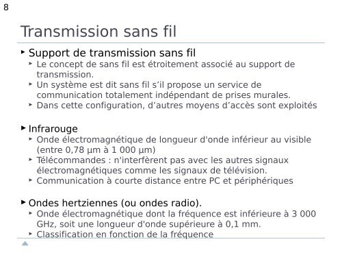 Cours sur les reseaux cellulaires - IA