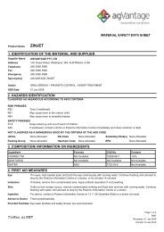 Zinjet Blue 5L.MSDS - Agsure