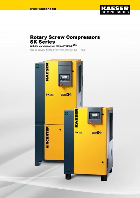 SK 11–15 kW - Kaeser Compressors