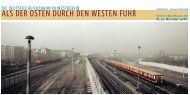 als der osten durch den westen fuhr - Bundesstiftung zur ...