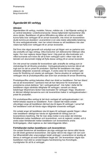 ÃganderÃ¤tt till verktyg