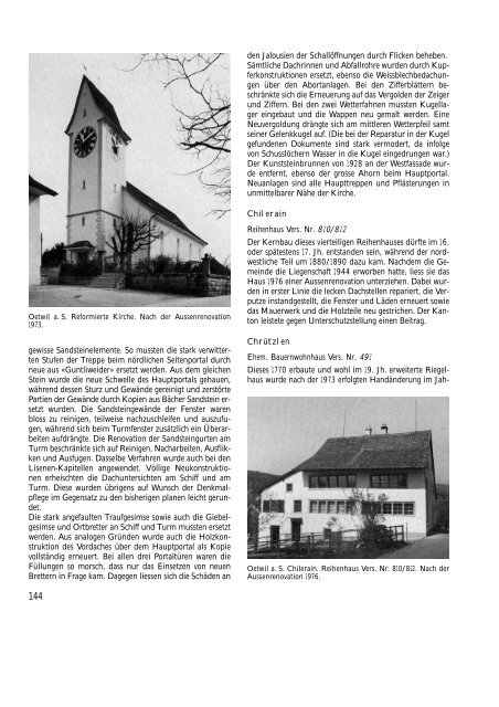 Zürcher Denkmalpflege, 8. Bericht 1975/1976 (PDF ... - Kanton Zürich