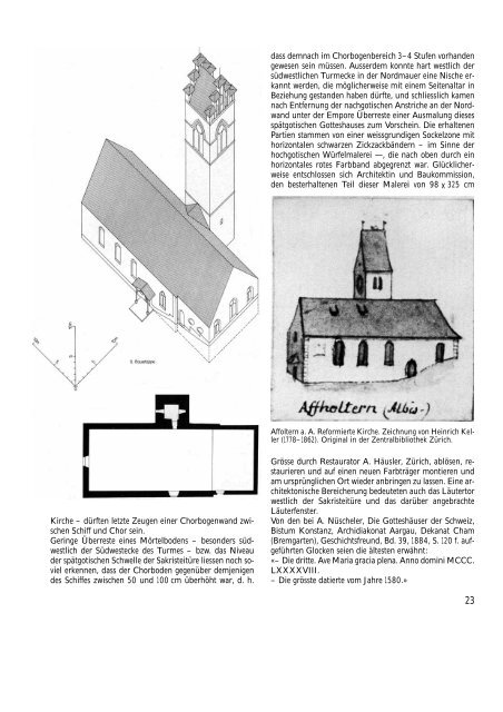 Zürcher Denkmalpflege, 8. Bericht 1975/1976 (PDF ... - Kanton Zürich