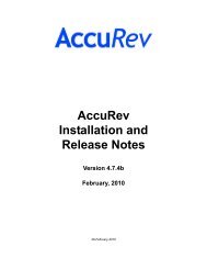 AccuRev Installation and Release Notes