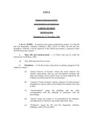 Distributors Data 07 07 11 Oil Gas Regulatory Authority
