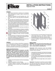 Installation Instructions - MGH Engineering & Control (Pvt.) Ltd.