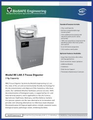 Model BE LAB-5 Tissue Digestor-5kg Capacity