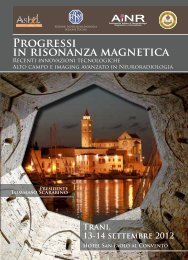 Progressi in risonanza magnetica - SIRM