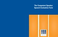 The Competent Speaker Speech Evaluation Form - National ...