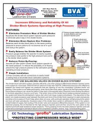 Balancing High Pressure Divider Block Lubrication Systems