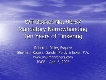 Mandatory Narrowbanding IWCE April 2005.pdf
