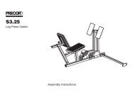 S3.25 Leg Press Station - Precor