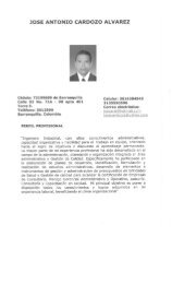 jose antonio cardozo alvarez - Corporación Autónoma Regional del ...