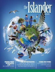 Fall 2012 - Islander Magazine - Texas A&M University Corpus Christi