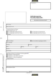 Anforderung einer Grundbuchabschrift - Zentraler ThÃ¼ringer ...