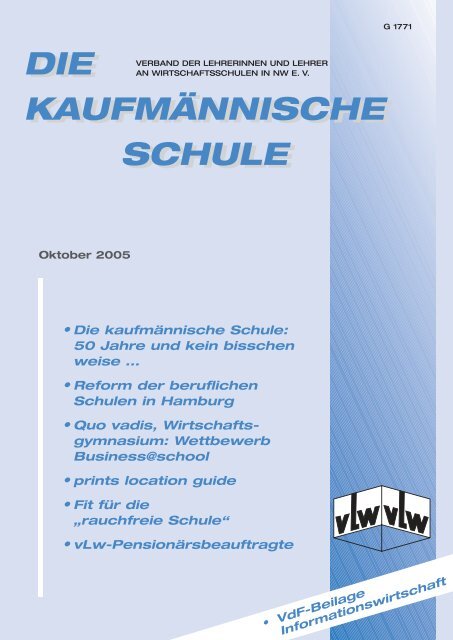 DIE KAUFMÄNNISCHE SCHULE DIE KAUFMÄNNISCHE SCHULE