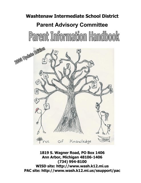 Parent Advisory Committee - Washtenaw Intermediate School District