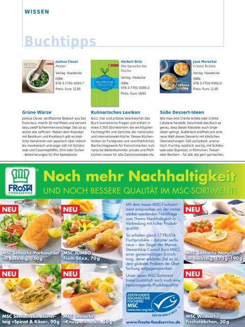 Das Kundenmagazin für Gastronomie- und GV ... - Intergast